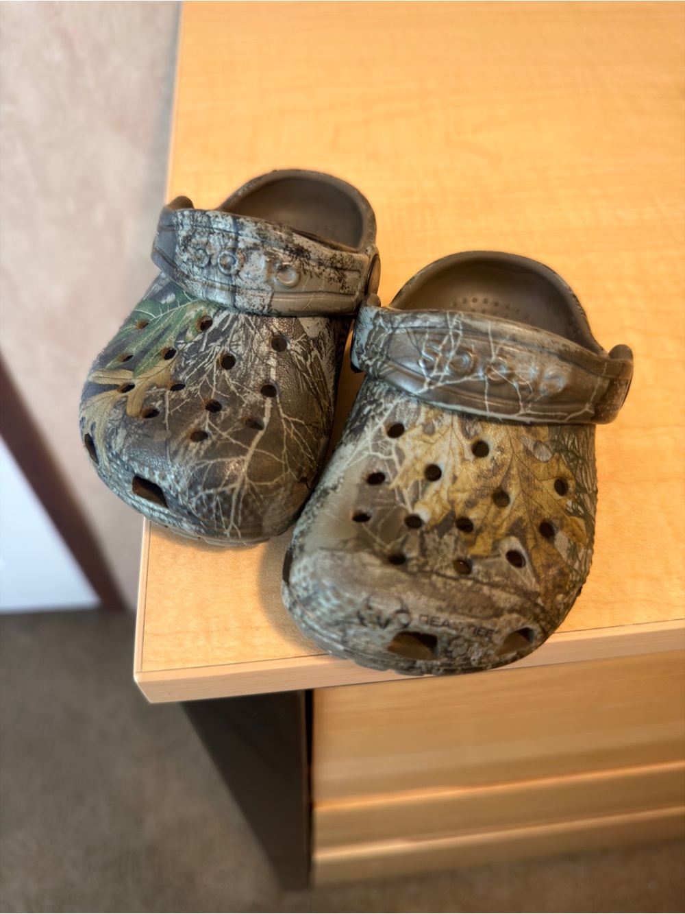 CROCS Toddler Camo Slip-On